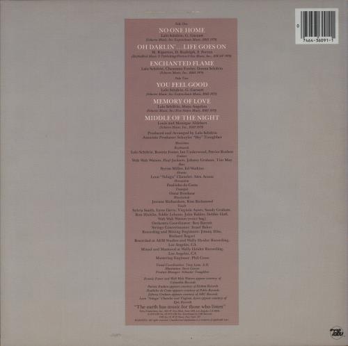 Lalo Schifrin No One Home vinyl LP album (LP record) US LALLPNO878669