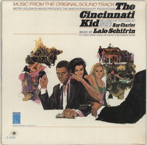Lalo Schifrin The Cincinnati Kid vinyl LP album (LP record) US LALLPTH692291