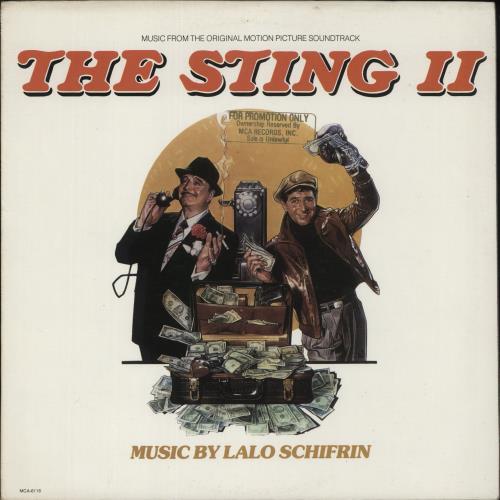 Lalo Schifrin The Sting II - Promo Stamped vinyl LP album (LP record) US LALLPTH878585