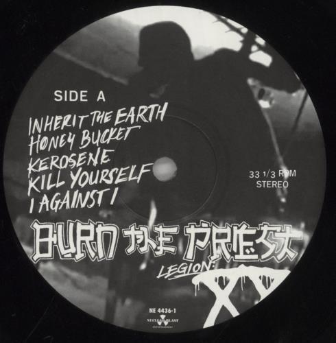 Lamb Of God Burn The Priest  Legion: XX - 180gm vinyl LP album (LP record) UK LGMLPBU860670