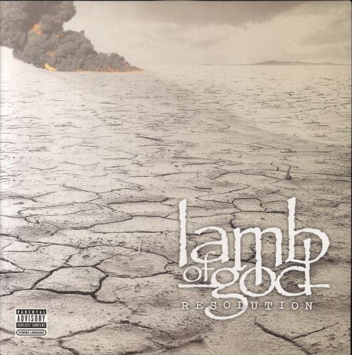 Lamb Of God Resolution - Naturel Black Marbled Vinyl 2-LP vinyl record set (Double LP Album) UK LGM2LRE857039