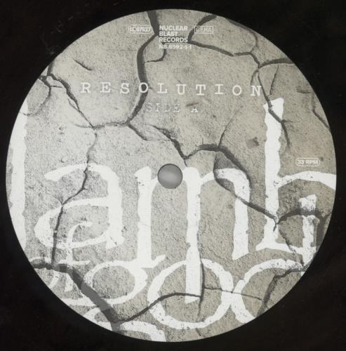 Lamb Of God Resolution - Naturel Black Marbled Vinyl 2-LP vinyl record set (Double LP Album) UK LGM2LRE857039