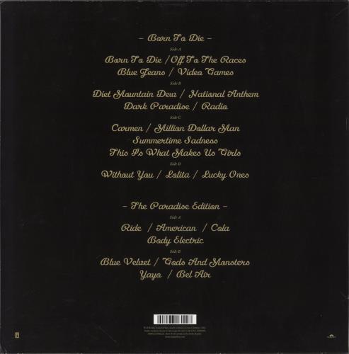 Lana Del Rey Born To Die The Paradise Edition - Slipcase Box vinyl LP album (LP record) UK L3XLPBO858949