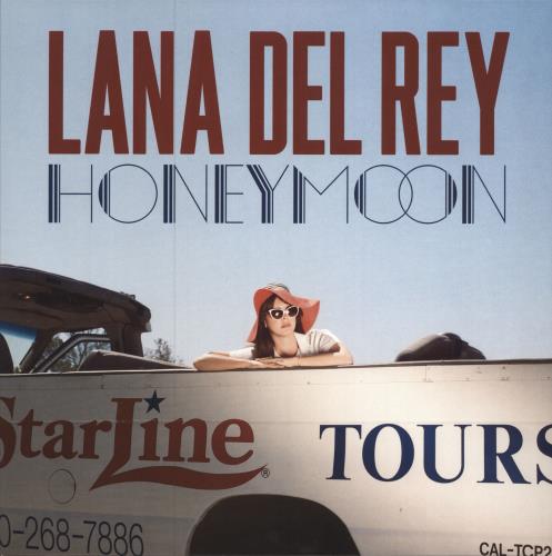 Lana Del Rey Honeymoon - 180gm 2-LP vinyl record set (Double LP Album) UK L3X2LHO786298