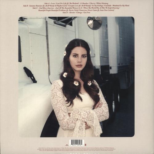 Lana Del Rey Lust For Life - 180gm 2-LP vinyl record set (Double LP Album) UK L3X2LLU885023