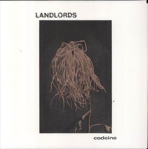 Landlords Codeine - Orange & Black Vinyl 12" vinyl single (12 inch record / Maxi-single) UK 62U12CO831567