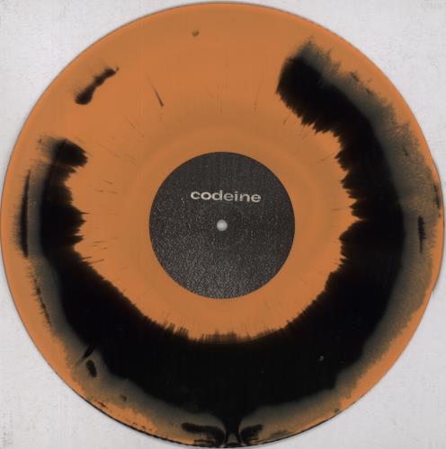Landlords Codeine - Orange & Black Vinyl 12" vinyl single (12 inch record / Maxi-single) UK 62U12CO831567