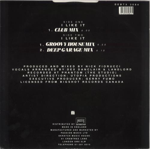 Landlord I Like It 12" vinyl single (12 inch record / Maxi-single) UK Z6T12IL725142