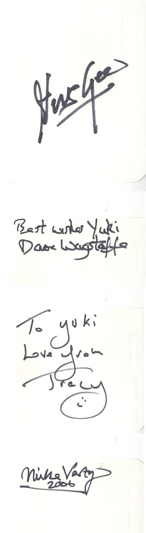 Landmarq Pages From An Autograph Book memorabilia UK LMQMMPA601770