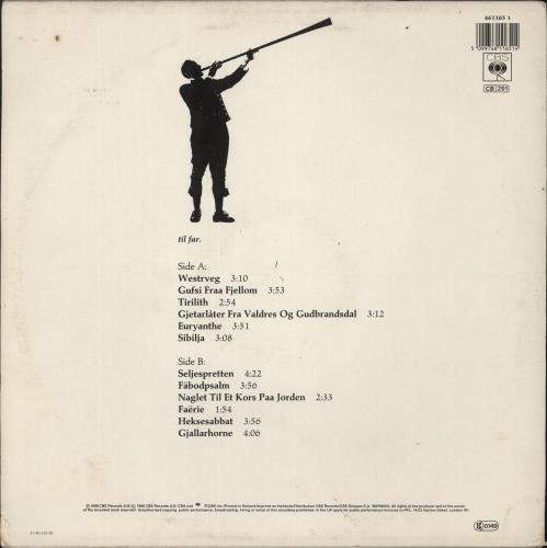 Langsomt Mot Nord Westrveg vinyl LP album (LP record) Norwegian -4-LPWE890867