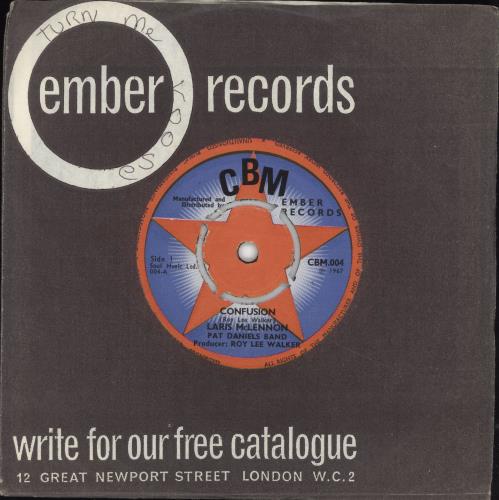 Laris McLennon Confusion 7" vinyl single (7 inch record / 45) UK QD907CO689815