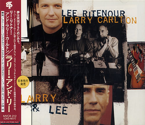 Larry Carlton Larry & Lee CD album (CDLP) Japanese LC5CDLA616311