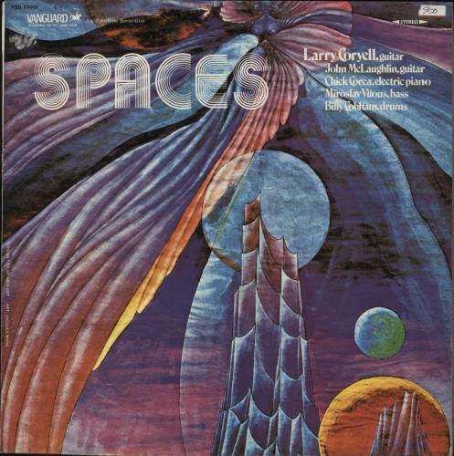 Larry Coryell Spaces vinyl LP album (LP record) French YCYLPSP839629