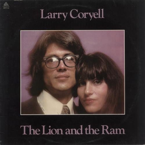 Larry Coryell The Lion And The Ram vinyl LP album (LP record) UK YCYLPTH891760