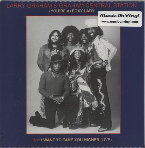 Larry Graham (You're A) Foxy Lady 7" vinyl single (7 inch record / 45) UK LXS07YO764523