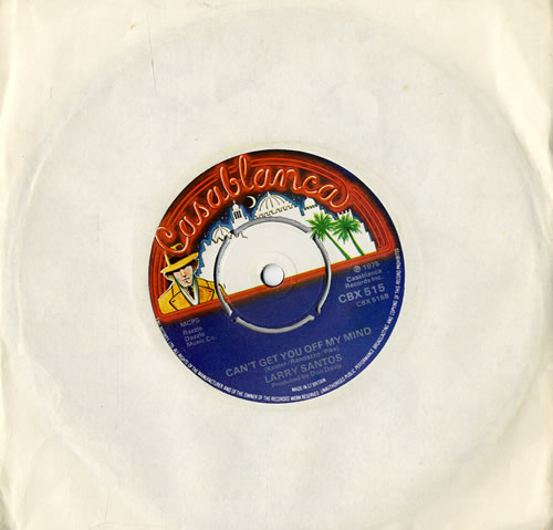 Larry Santos We Can't Hide It Anymore 7" vinyl single (7 inch record / 45) UK L0407WE564457