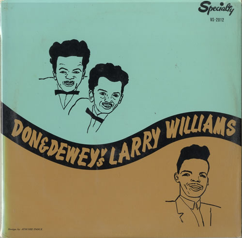 Larry Williams Don & Dewey Vs Larry Williams 10" vinyl single (10 inch record) Japanese 1LW10DO550482