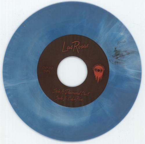 Las Rosas Diamond Dust - Hand Poured Vinyl 7" vinyl single (7 inch record / 45) US 93307DI884821