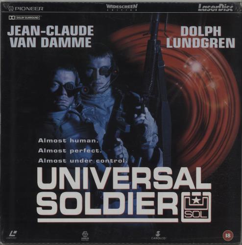 Laserdiscs Universal Soldier laserdisc / lazerdisc UK L-DLZUN38292