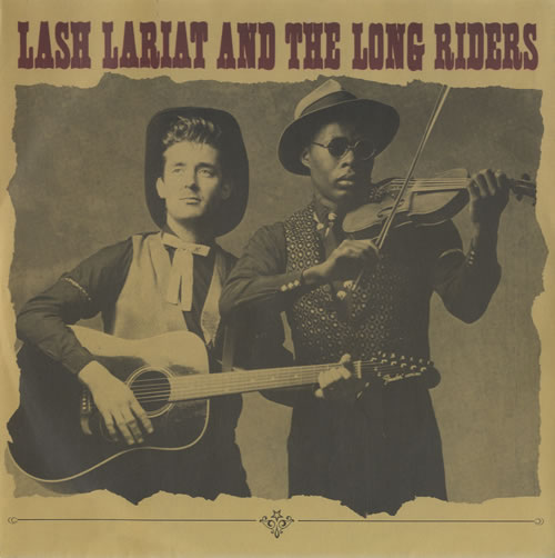 Lash Lariat And The Long Riders Dole Queue Blues 7" vinyl single (7 inch record / 45) UK L0X07DO526409