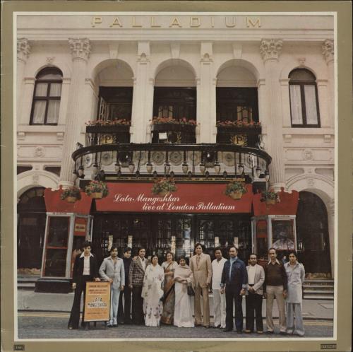 Lata Mangeshkar Live At The London Palladium 2-LP vinyl record set (Double LP Album) Indian N6W2LLI880761