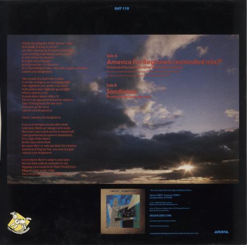 Latin Quarter America For Beginners 12" vinyl single (12 inch record / Maxi-single) UK LTQ12AM681815
