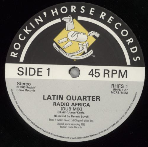 Latin Quarter Modern Times + 12" vinyl LP album (LP record) UK LTQLPMO752803