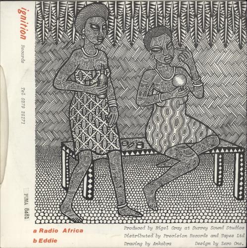 Latin Quarter Radio Africa 7" vinyl single (7 inch record / 45) UK LTQ07RA136300