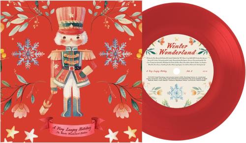 Laufey A Very Laufey Holiday | The Winter Wonderland Edition - Red Vinyl 7" vinyl single (7 inch record / 45) UK 6L907AV851952