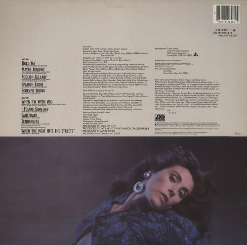 Laura Branigan Hold Me vinyl LP album (LP record) German BRALPHO304362