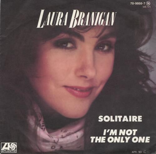 Laura Branigan Solitaire 7" vinyl single (7 inch record / 45) German BRA07SO159534