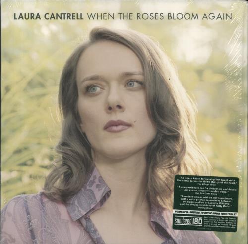 Laura Cantrell When The Roses Bloom Again + Shrink vinyl LP album (LP record) US 825LPWH856512