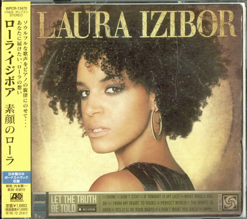 Laura Izibor Let The Truth Be Told CD album (CDLP) Japanese LT6CDLE504622