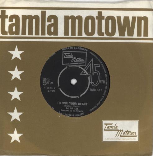 Laura Lee To Win Your Heart 7" vinyl single (7 inch record / 45) UK LLE07TO720796