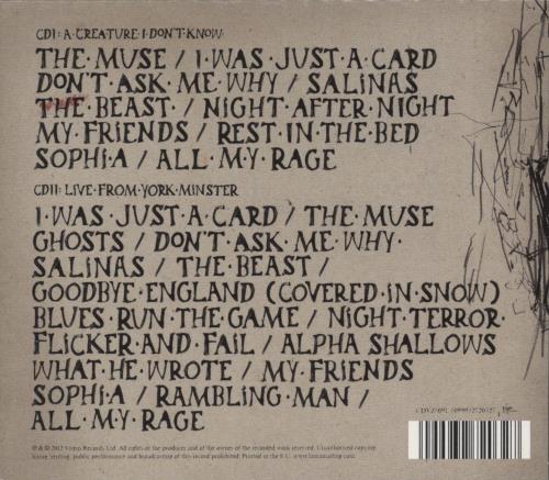 Laura Marling A Creature I Don't Know 2 CD album set (Double CD) UK LML2CAC627239