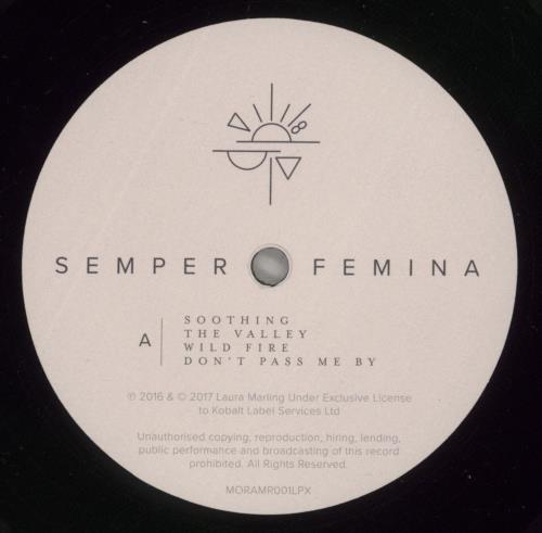 Laura Marling Semper Femina 2-LP vinyl record set (Double LP Album) UK LML2LSE888963