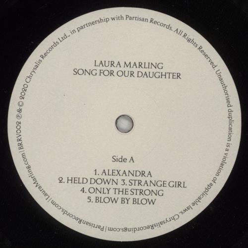 Laura Marling Song For Our Daughter - Autographed vinyl LP album (LP record) UK LMLLPSO879168
