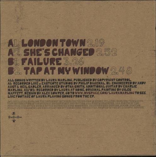 Laura Marling The London Town EP 7" vinyl single (7 inch record / 45) UK LML07TH434084