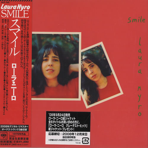 Laura Nyro Smile CD album (CDLP) Japanese NYRCDSM465050