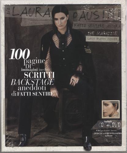 Laura Pausini Fatti Sentire Ancora + Magazine 2-disc CD/DVD set Italian LUP2DFA736300