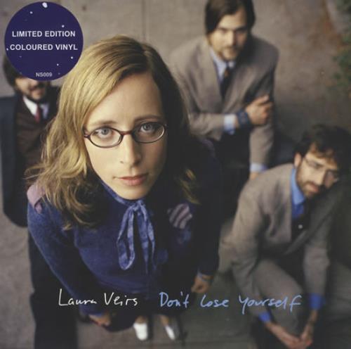 Laura Veirs Don't Lose Yourself - Blue Vinyl 7" vinyl single (7 inch record / 45) UK LVA07DO393883