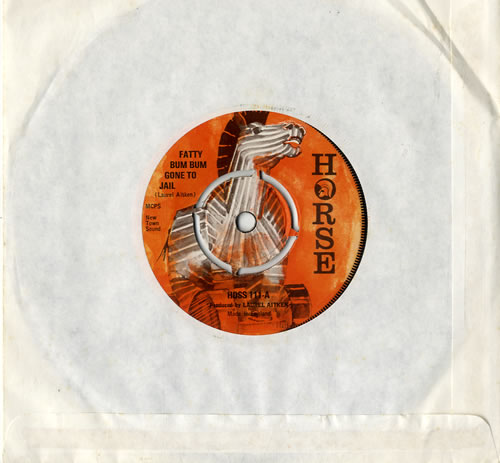 Laurel Aitken Fatty Bum Bum Gone To Jail - 4pr 7" vinyl single (7 inch record / 45) UK LMJ07FA600685
