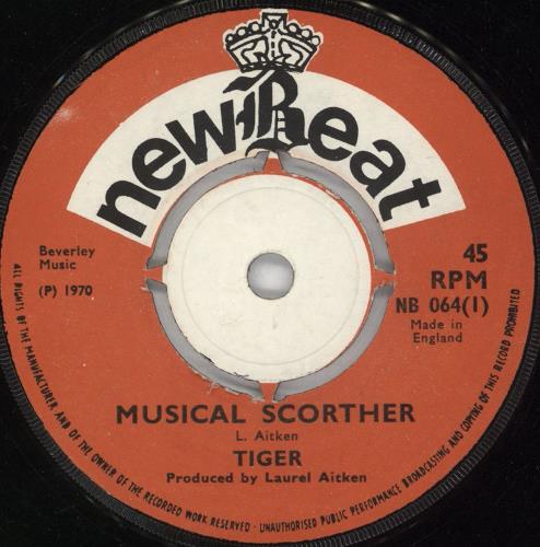 Laurel Aitken Musical Scorther 7" vinyl single (7 inch record / 45) UK LMJ07MU732645