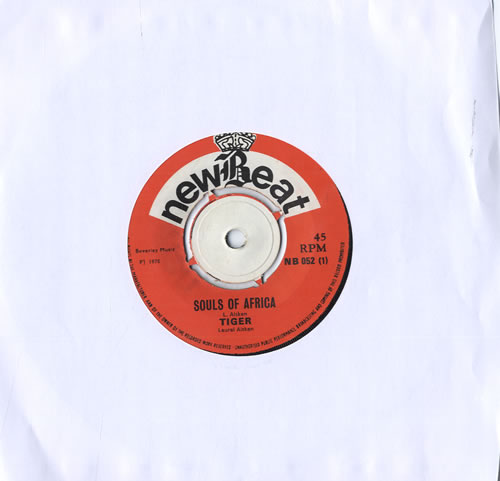 Laurel Aitken Souls Of Africa 7" vinyl single (7 inch record / 45) UK LMJ07SO561327