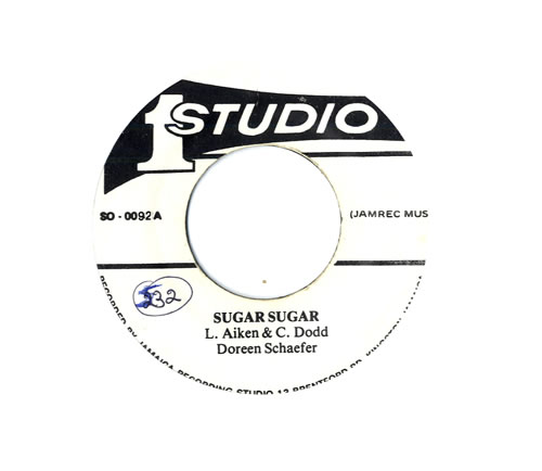 Laurel Aitken Sugar Sugar 7" vinyl single (7 inch record / 45) Jamaican LMJ07SU560080