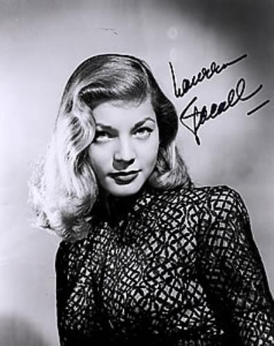 Lauren Bacall Autographed Photograph photograph UK LB2PHAU259615