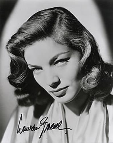 Lauren Bacall Autographed Portrait Photograph photograph UK LB2PHAU259968