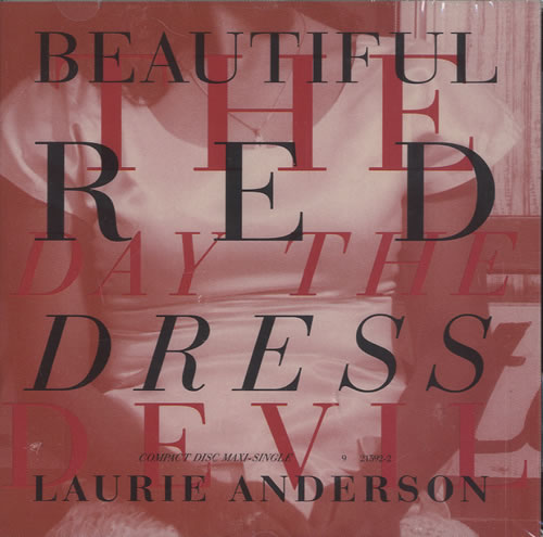 Laurie Anderson Beautiful Red Dress CD single (CD5 / 5") US LUAC5BE30436