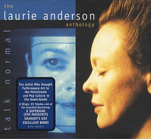 Laurie Anderson Talk Normal 2 CD album set (Double CD) German LUA2CTA338707