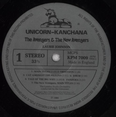 Laurie Johnson The Avengers/ The New Avengers/ The Professionals vinyl LP album (LP record) UK LJBLPTH637641